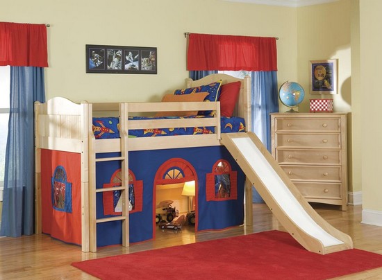 выбираем детскую двухъярусную кровать или кровать-чердак