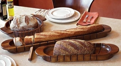Доски для нарезки готового хлеба. Как правильно нарезать хлеб
