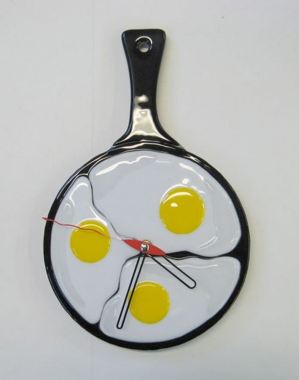 Оригинальные часы для кухни