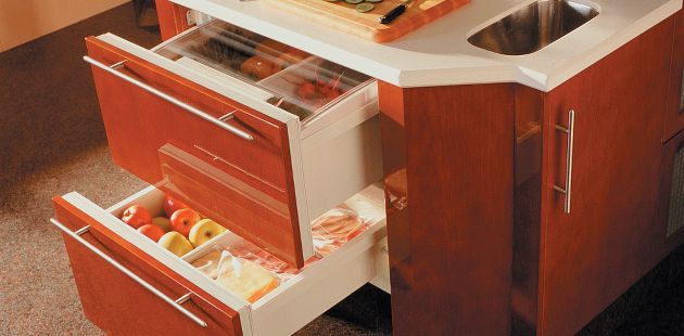 Виды встроенных холодильников