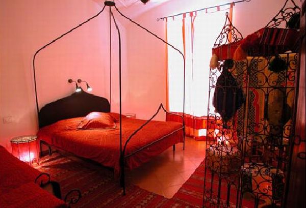 Спальня в марокканском стиле