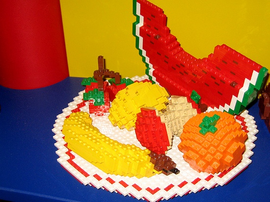 Конструкторы Lego фрукты