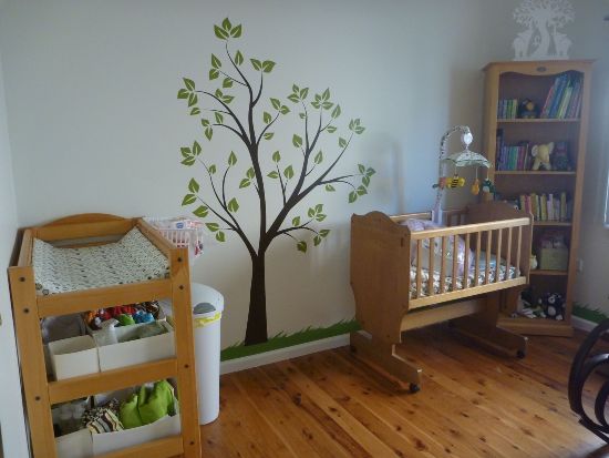 Детская комната для новорожденного фото