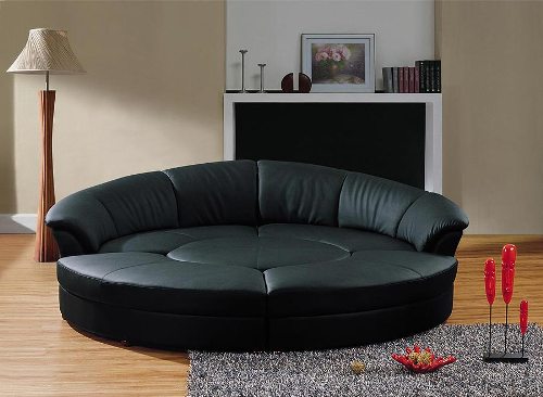 Круглый диван-кровать