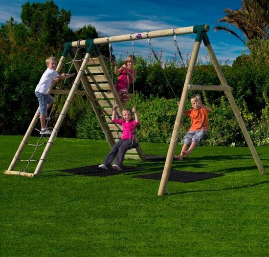Детские садовые качели - детская площадка для дачи