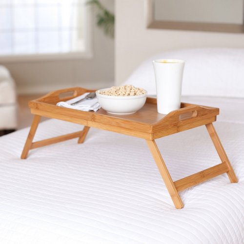 Столик для завтрака в постель бамбуковый