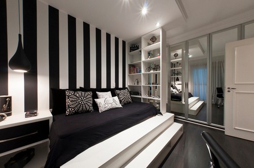 Шикарная кровать на подиуме в вашей спальне