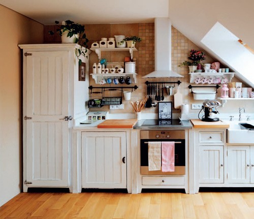 Мебель для кухни в стиле ретро
