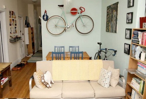 Где повесить велосипед в квартире