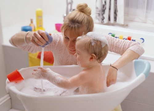 Безопасность ребенка в ванной фото