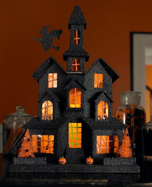 Декорация замок для Хэллоуина