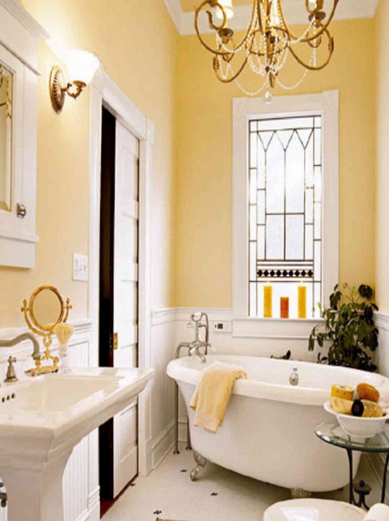 золотая ванная комната фото