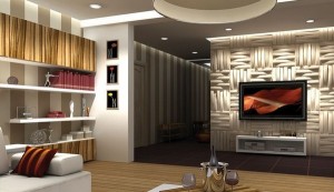 3D панели для стен в интерьере: трехмерные эффекты (фото) | Дом Мечты