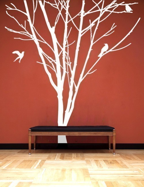 декоративное дерево на стену