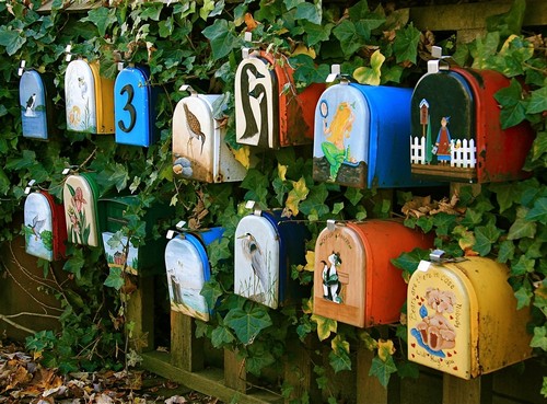 красивые почтовые ящики