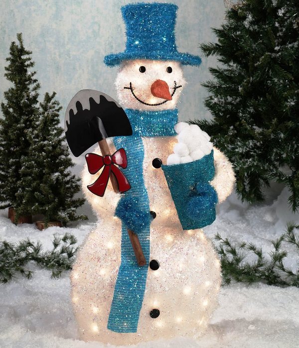 Новогодний декор 2015 снеговик