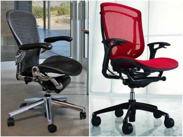 Стильные офисные кресла из сетки для персонала