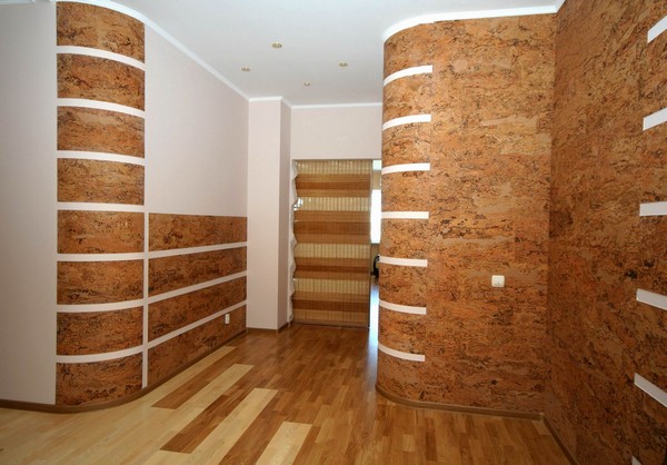 Пробковые панели для стен в коридоре фото