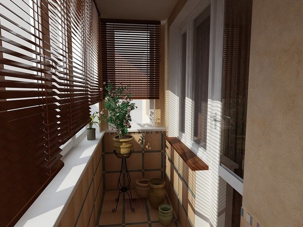 Дизайн жалюзи для балконов и лоджий