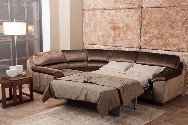 модульный угловой диван со спальным местом
