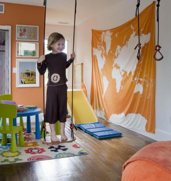 Дизайн детской комнаты к лету фото